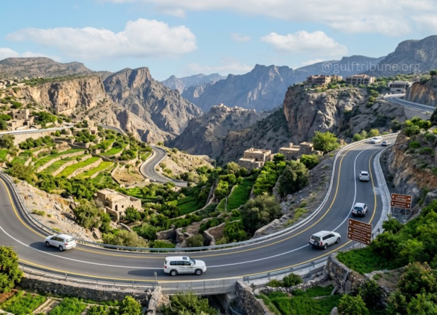 Oman Opens New 8-Kilometre Road in Al Jabal Al Akhdar to Boost Tourism and Improve Connectivity Oman Opens New 8-Kilometre Road in Al Jabal Al Akhdar to Boost Tourism and Improve Connectivity