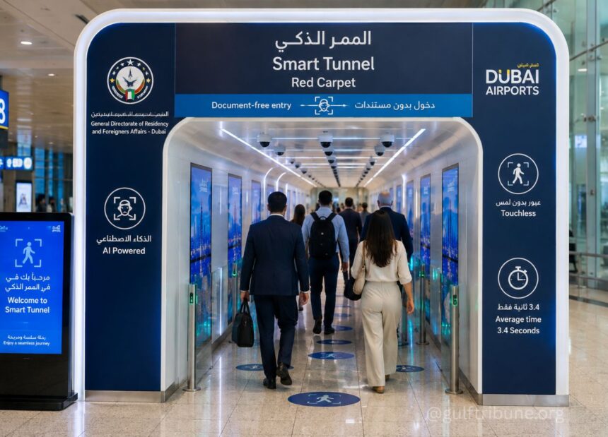 Dubai Airport’s AI Smart Tunnel Enables Document-Free Immigration in Terminal 3