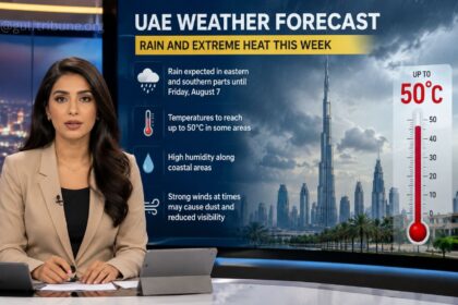 UAE Forecasts Five Days of Rain Despite Temperatures Climbing to 50°C