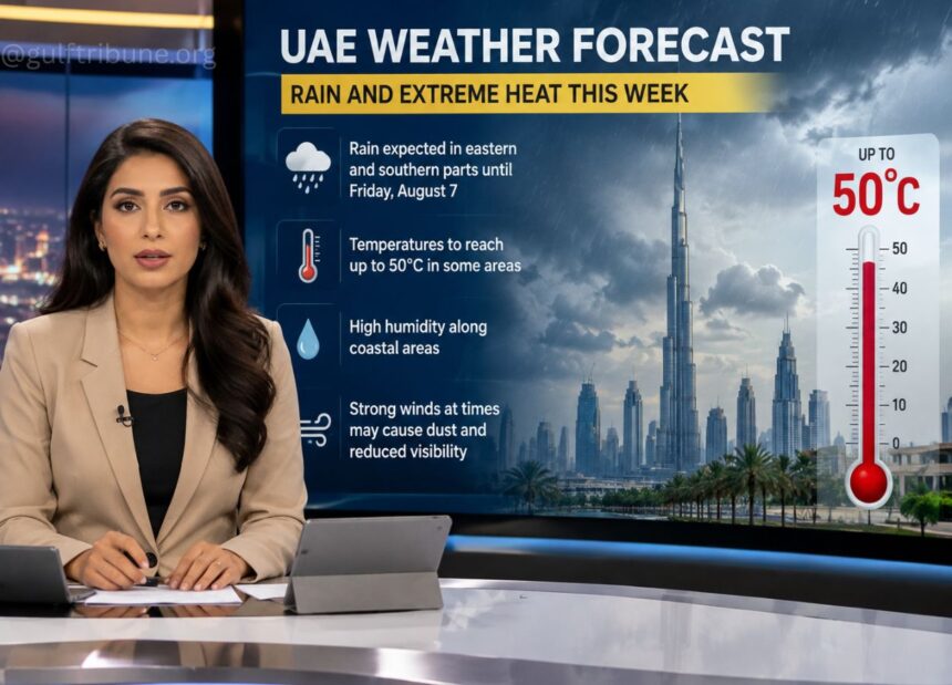 UAE Forecasts Five Days of Rain Despite Temperatures Climbing to 50°C UAE Forecasts Five Days of Rain Despite Temperatures Climbing to 50°C