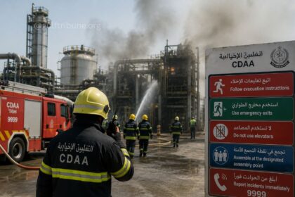Oman’s CDAA issues safety guidance for chemical facility fires