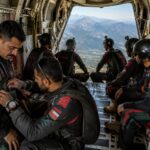 The Royal Army of Oman team wins the Italian freefall parachuting championship
