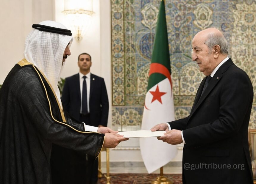 Kuwait Envoy Presents Credentials in Algiers, Conveys Condolences Over Tragic Wildfires Kuwait Envoy Presents Credentials in Algiers, Conveys Condolences Over Tragic Wildfires