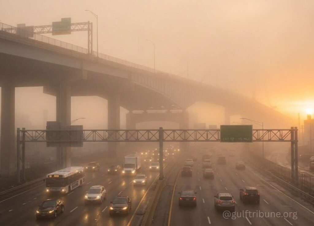 Atmospheric cooling humidity Dubai fog - Gulf Tribune Atmospheric cooling humidity Dubai fog