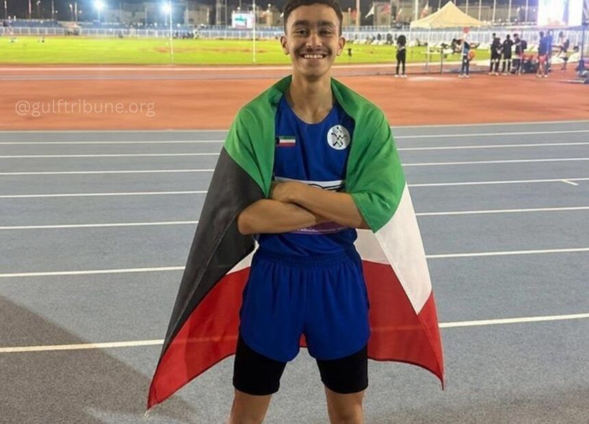 Kuwaiti Youth Athletes Deliver Outstanding Performance at Arab Athletics Championships
