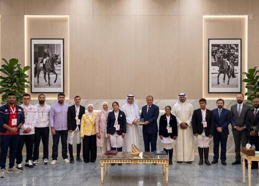 Kuwait Envoy Honors Altomouh Sports Team Following Special Olympics Regional Performance